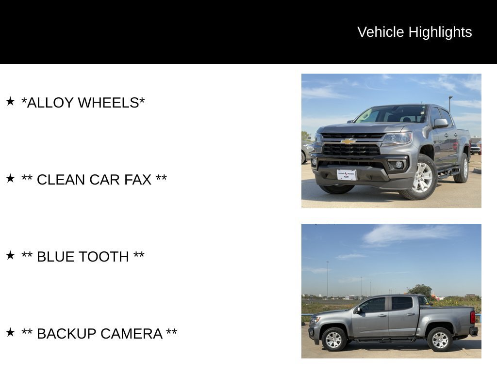 Used 2022 Chevrolet Colorado LT w/ LT Convenience Package RWD image 4