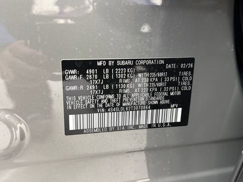New 2026 Subaru Forester Wilderness AWD/4WD image 25