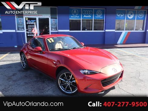 Used 2017 MAZDA MX-5 Miata RF Grand Touring RWD image 1