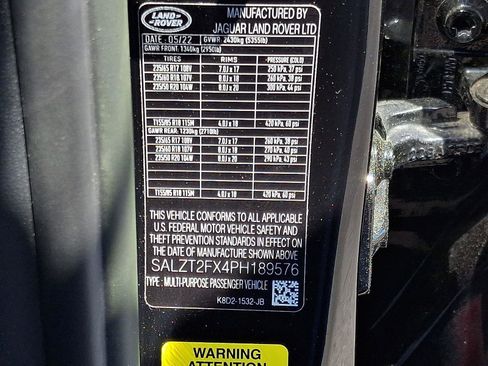 Used 2023 Land Rover Range Rover Evoque R-Dynamic S AWD/4WD image 64