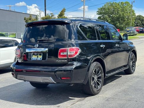Used 2019 Nissan Armada Platinum w/ Captain's Chairs Package RWD image 3