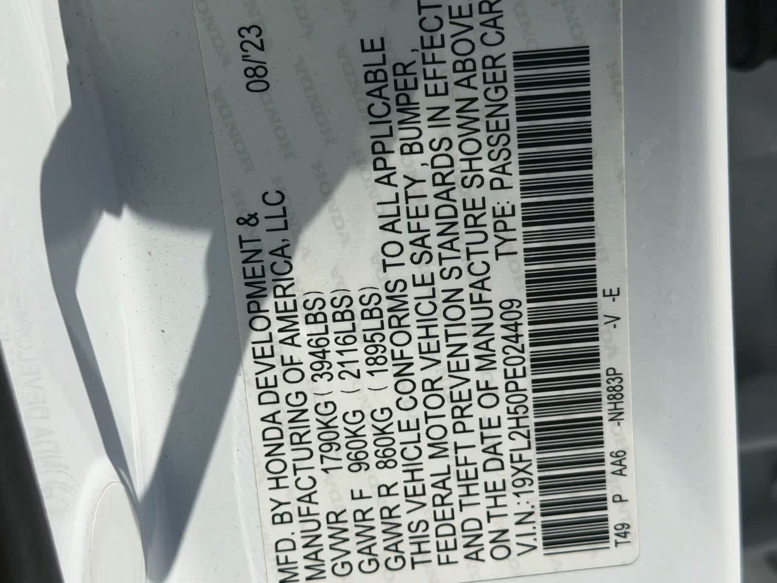 Used 2023 Honda Civic LX image 30