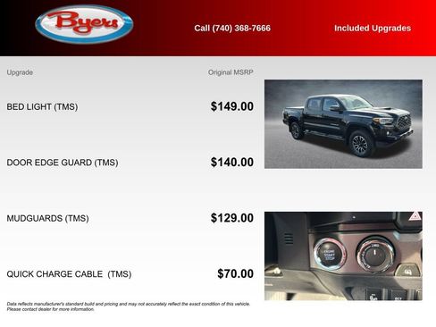 Used 2023 Toyota Tacoma TRD Sport w/ Technology Package AWD/4WD image 6