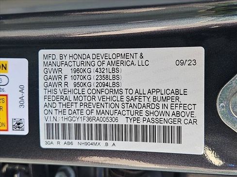 Used 2024 Honda Accord EX image 24