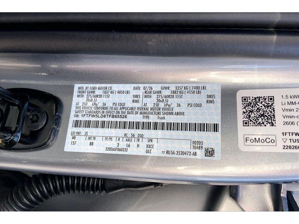 New 2026 Ford F150 Lariat w/ Equipment Group 501A Mid AWD/4WD image 29