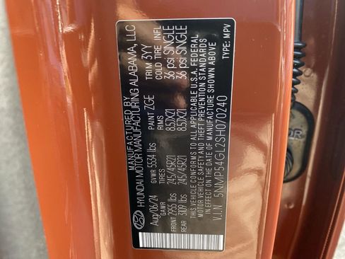 New 2025 Hyundai Santa Fe Calligraphy image 18