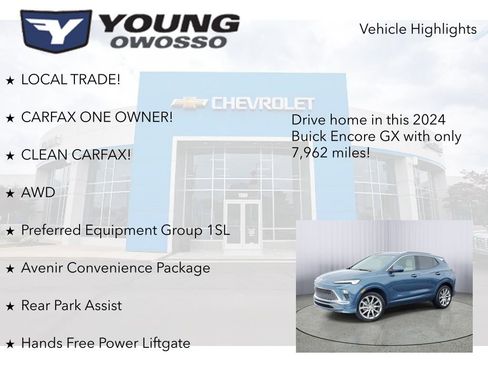 Certified 2024 Buick Encore GX Avenir w/ Avenir Convenience Package image 7