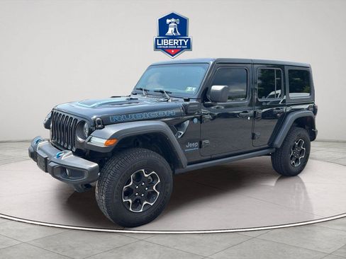 Used 2023 Jeep Wrangler Unlimited Rubicon 4xe w/ Cold Weather Group AWD/4WD image 3