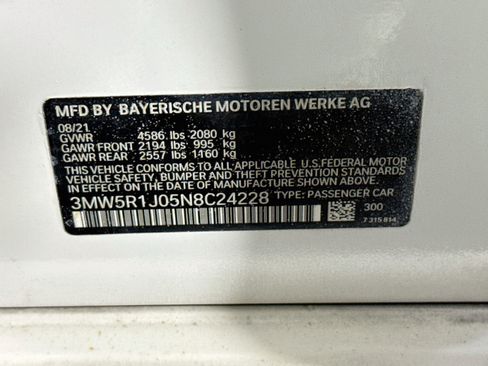 Used 2022 BMW 330i Sedan w/ Driving Assistance Package RWD image 40