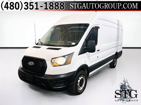 Used 2023 Ford Transit 250 148 High Roof Extended w/ Load Area Protection Package RWD image 1