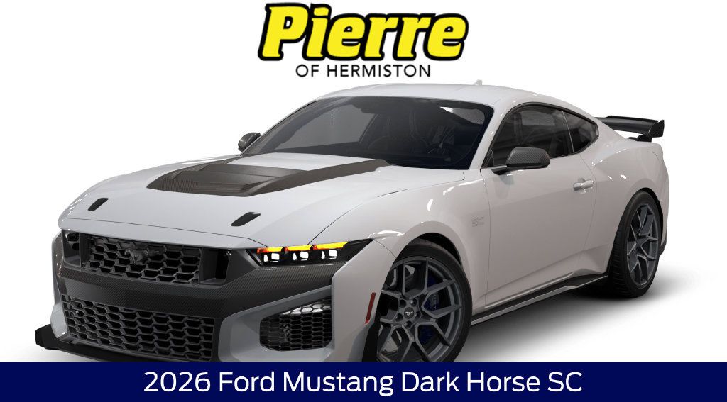 New 2026 Ford Mustang Dark Horse SC w/ Carbon Fiber Exterior Package RWD 360° Tour