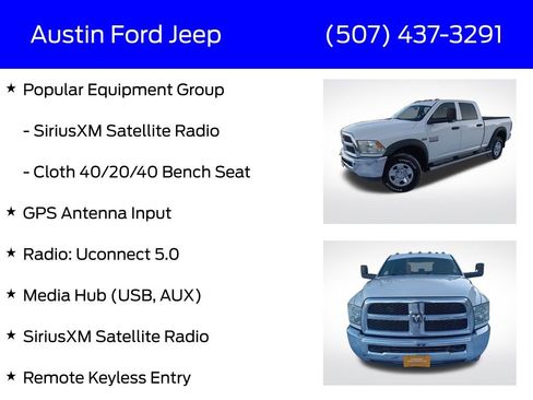 Certified 2016 RAM 2500 Tradesman w/ Chrome Appearance Group image 21