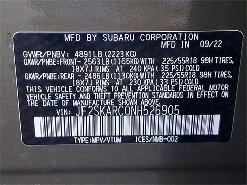 Used 2022 Subaru Forester Touring w/ Popular Package #2 image 27