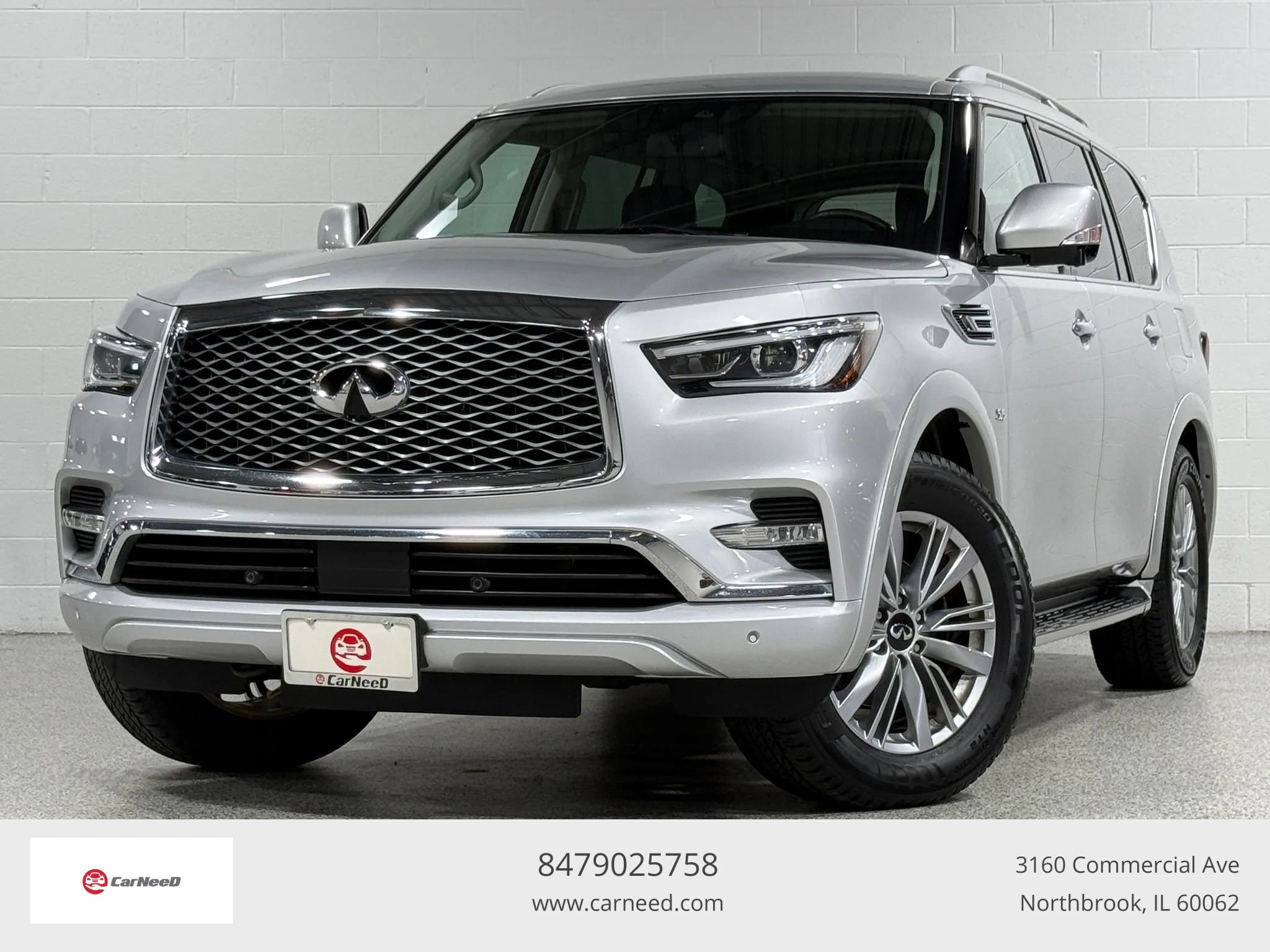 Used 2019 INFINITI QX80 Luxe w/ Proassist Package AWD/4WD image 1