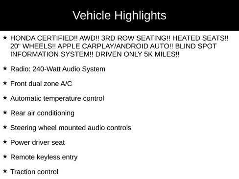 Used 2025 Honda Pilot Sport image 2