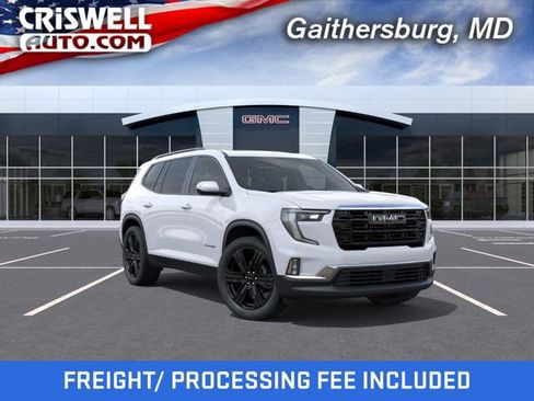 New 2026 GMC Acadia Elevation w/ Black Edition AWD/4WD image 1
