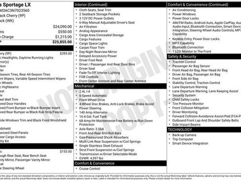 Used 2022 Kia Sportage LX image 4