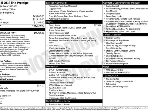 Certified 2022 Audi Q5 2.0T Prestige w/ Prestige Package image 31