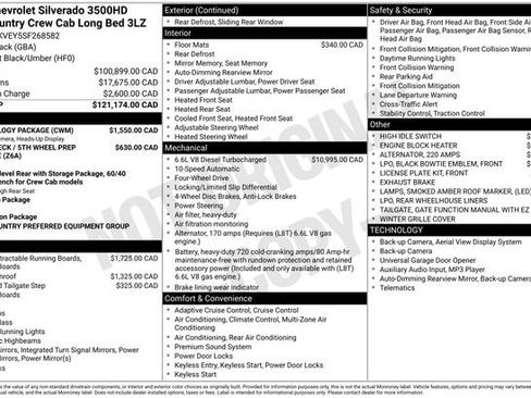 Used 2025 Chevrolet Silverado 3500 High Country w/ Technology Package image 25