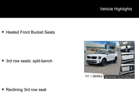Used 2024 Kia Telluride S w/ S Sunroof Package AWD/4WD image 5