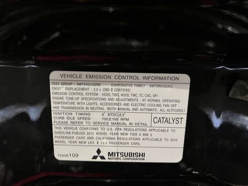 Used 2010 Mitsubishi Lancer Evolution GSR image 38