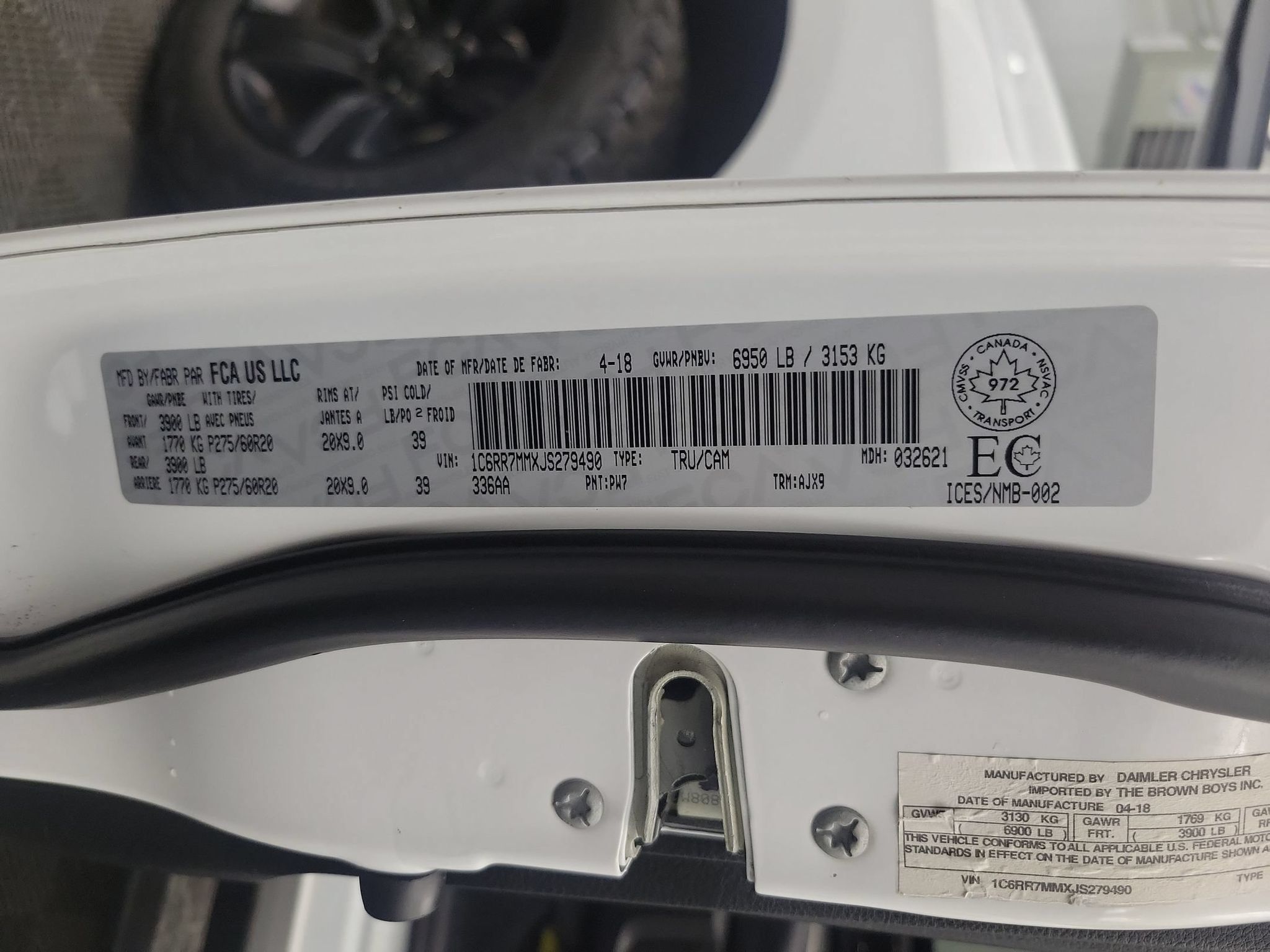 Used 2018 RAM 1500 Sport AWD/4WD image 19