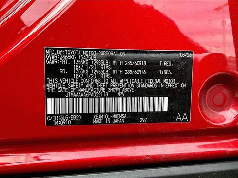 Certified 2023 Toyota bZ4X XLE image 19