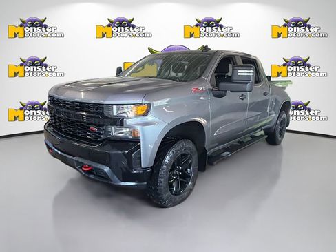 Used 2021 Chevrolet Silverado 1500 Custom Trail Boss AWD/4WD image 1