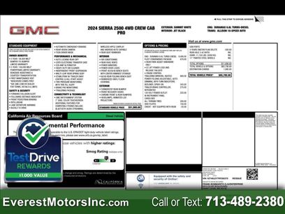 Used 2024 GMC Sierra 2500 Pro w/ Fleet Convenience Package