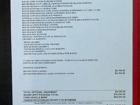 New 2025 Ford F150 XLT w/ Equipment Group 302A MID image 45