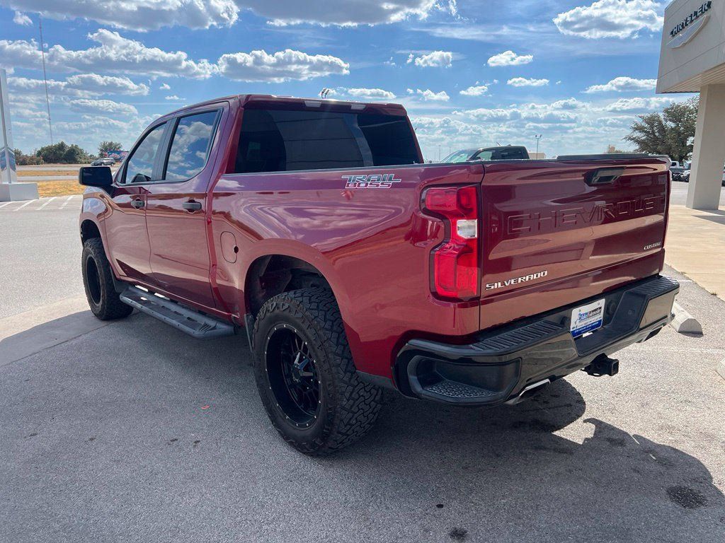 Used 2020 Chevrolet Silverado 1500 Custom Trail Boss w/ Infotainment Package AWD/4WD image 3