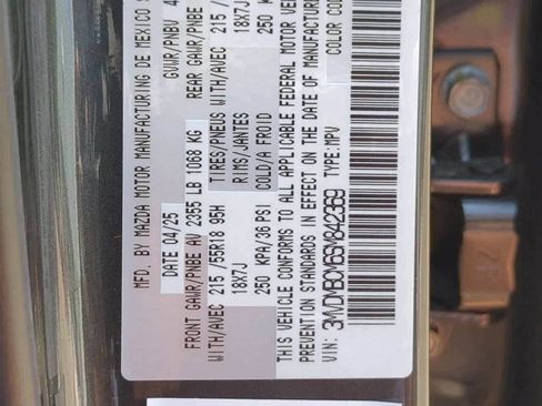 New 2025 MAZDA CX-30 AWD 2.5 S w/ Preferred Package image 36