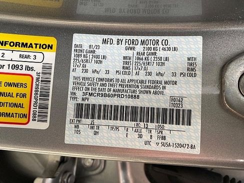 Certified 2023 Ford Bronco Sport Big Bend w/ Convenience Package image 64