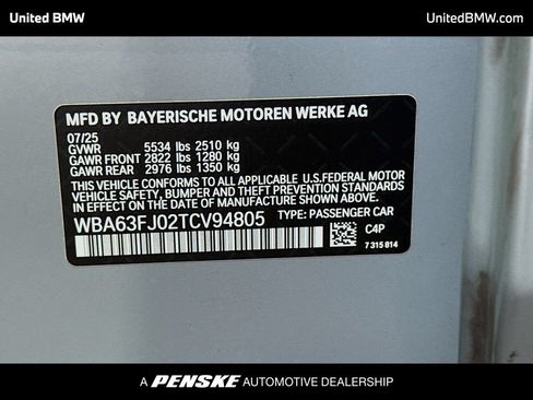Used 2026 BMW 540i xDrive w/ Executive Package AWD/4WD image 15