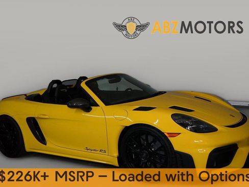 Used 2025 Porsche 718 Boxster Spyder RS image 1