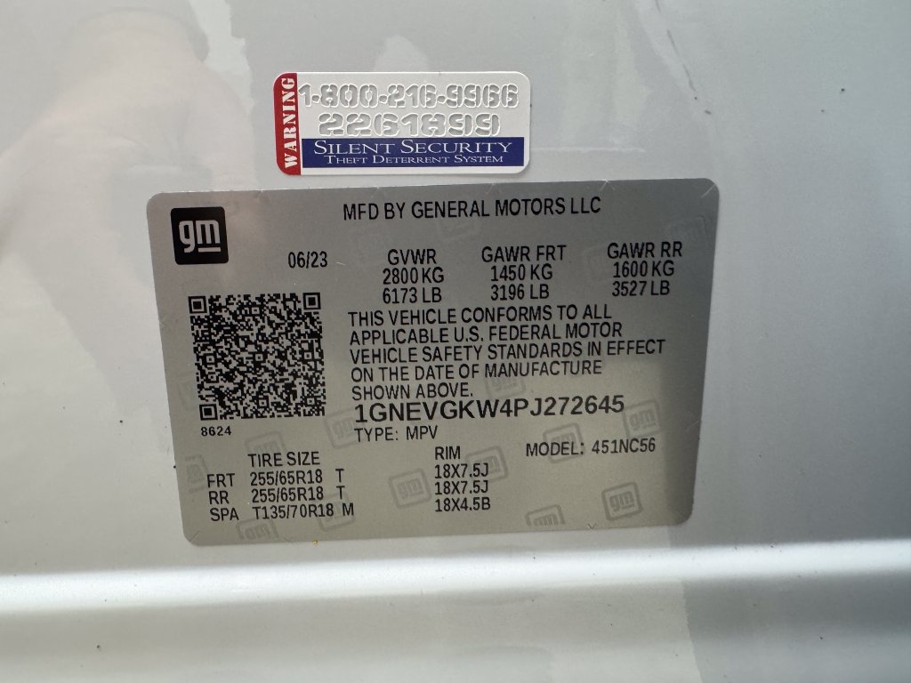 Used 2023 Chevrolet Traverse LT AWD/4WD image 34