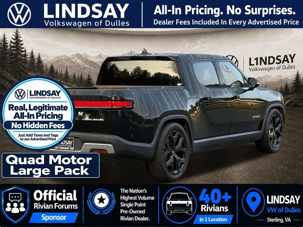 Used 2023 Rivian R1T Adventure Quad AWD/4WD image 9