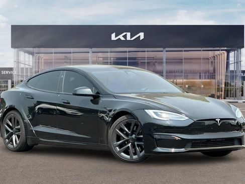 Used 2021 Tesla Model S Plaid AWD/4WD image 2