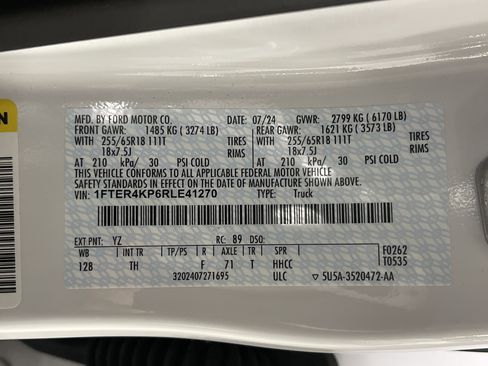 Used 2024 Ford Ranger Lariat image 27