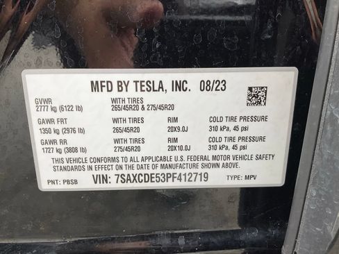Used 2023 Tesla Model X AWD/4WD image 22
