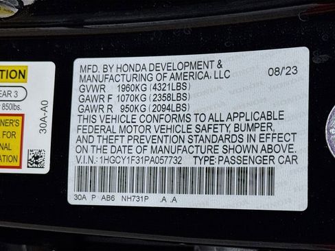 Used 2023 Honda Accord EX image 30