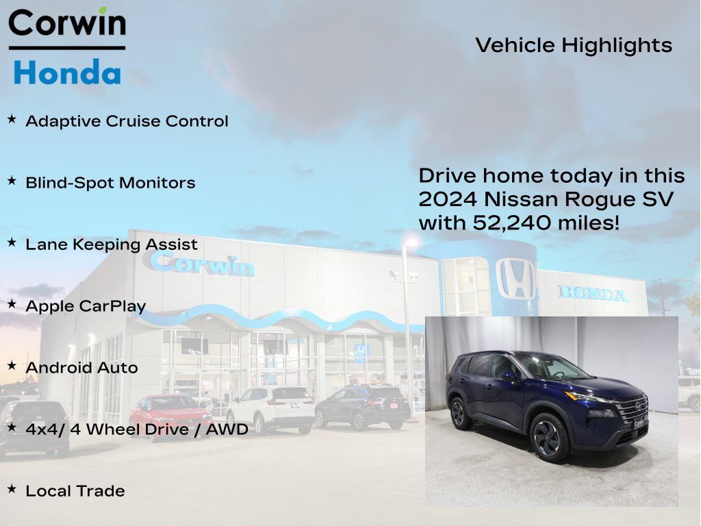 Used 2024 Nissan Rogue SV AWD/4WD image 6