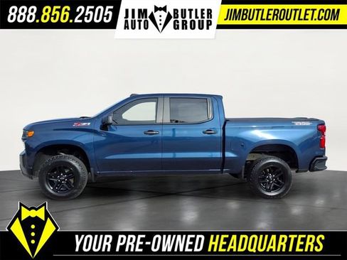 Used 2020 Chevrolet Silverado 1500 Custom Trail Boss w/ Custom Convenience Package AWD/4WD image 18