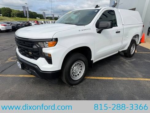 Used 2023 Chevrolet Silverado 1500 W/T RWD image 3