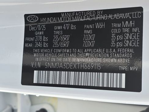 New 2026 Hyundai Tucson SE image 33