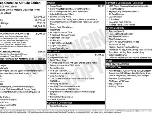 Used 2015 Jeep Cherokee Latitude w/ Comfort/Convenience Group image 1