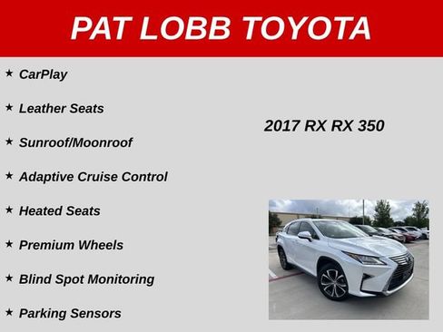 Used 2017 Lexus RX 350 FWD w/ Premium Package image 27