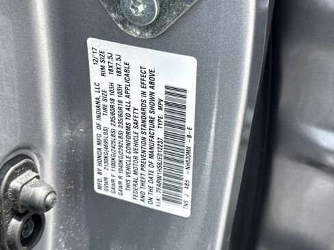 Certified 2018 Honda CR-V EX image 41