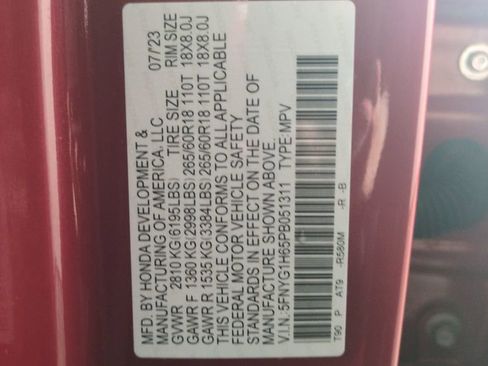 Used 2023 Honda Pilot TrailSport image 29