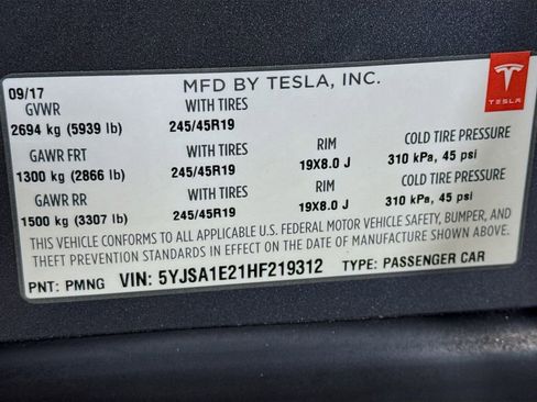 Used 2017 Tesla Model S 100D image 31